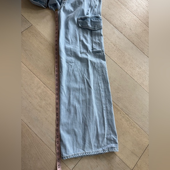 AGOLDE Minka Denim Cargo Jeans pants  Size 28 - Picture 8 of 16